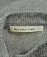 le coeur blanc（ル　クール　ブラン）ニット・セーター グレー サイズ:38(M位) レディース/2200634073120