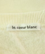 le coeur blanc（ル　クール　ブラン）スウェット 白 サイズ:38(M位) レディース/2200634073144