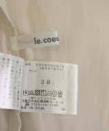 le coeur blanc（ル　クール　ブラン）ブラウス ベージュ サイズ:38(M位) レディース/2200645677034