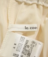 le coeur blanc（ル　クール　ブラン）ロング・マキシ丈スカート 白 サイズ:38(M位) レディース/2200633647025