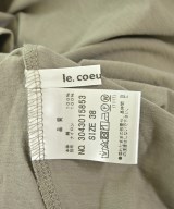 le coeur blanc（ル　クール　ブラン）Tシャツ・カットソー カーキ サイズ:38(M位) レディース/2200634219016