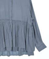 le coeur blanc（ル　クール　ブラン）ブラウス 青 サイズ:38(M位) レディース/2200634219092