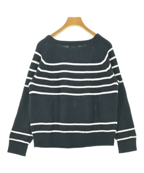 le coeur blanc（ル　クール　ブラン）ニット・セーター 紺 サイズ:38(M位) レディース/2200634219146