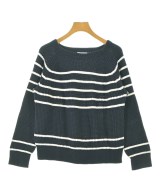 le coeur blanc（ル　クール　ブラン）ニット・セーター 紺 サイズ:38(M位) レディース/2200634219146