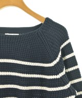 le coeur blanc（ル　クール　ブラン）ニット・セーター 紺 サイズ:38(M位) レディース/2200634219146