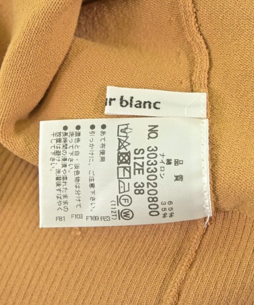 le coeur blanc（ル　クール　ブラン）ニット・セーター オレンジ サイズ:38(M位) レディース/2200634219153