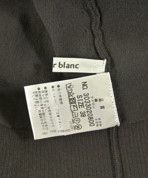 le coeur blanc（ル　クール　ブラン）ニット・セーター 茶 サイズ:38(M位) レディース/2200634219160