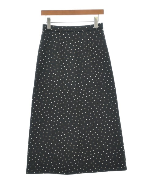 le coeur blanc(ル　クール　ブラン)ロング・マキシ丈スカート 黒 サイズ:38(M位)/2200634219184