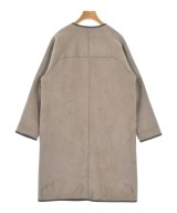 le coeur blanc（ル　クール　ブラン）ムートンコート 茶 サイズ:36(S位) レディース/2200634605017