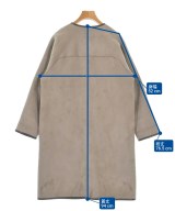 le coeur blanc（ル　クール　ブラン）ムートンコート 茶 サイズ:36(S位) レディース/2200634605017