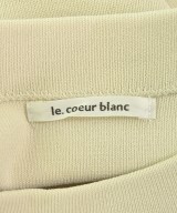 le coeur blanc（ル　クール　ブラン）ニット・セーター 白 サイズ:38(M位) レディース/2200634605031