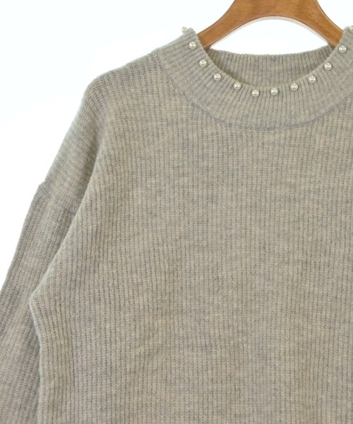 le coeur blanc（ル　クール　ブラン）ニット・セーター ベージュ サイズ:38(M位) レディース/2200640785079