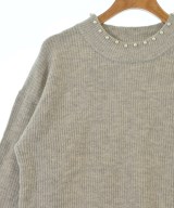 le coeur blanc（ル　クール　ブラン）ニット・セーター ベージュ サイズ:38(M位) レディース/2200640785079