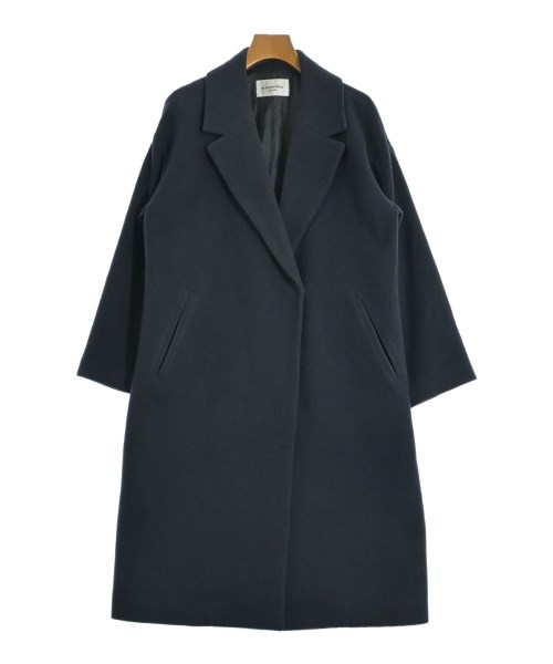 le coeur blanc(ル　クール　ブラン)ステンカラーコート 紺 サイズ:36(S位)/2200646174013