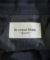 le coeur blanc（ル　クール　ブラン）ステンカラーコート 紺 サイズ:36(S位) レディース/2200646174013
