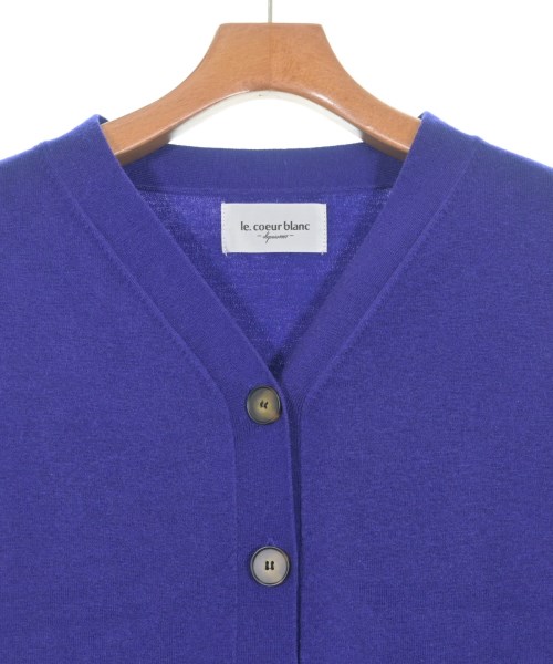le coeur blanc（ル　クール　ブラン）カーディガン 紫 サイズ:38(M位) レディース/2200646348032