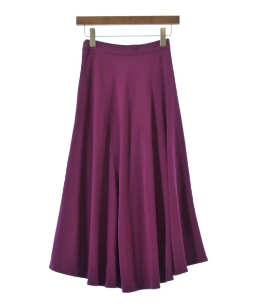 le coeur blanc（ル　クール　ブラン）ロング・マキシ丈スカート 赤 サイズ:36(S位) レディース/2200650711044