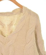 le coeur blanc（ル　クール　ブラン）ニット・セーター ベージュ サイズ:38(M位) レディース/2200642376046