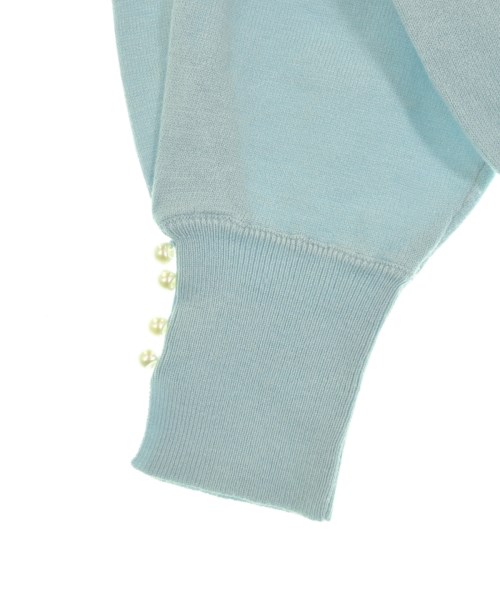 le coeur blanc（ル　クール　ブラン）ニット・セーター 青 サイズ:38(M位) レディース/2200646429045