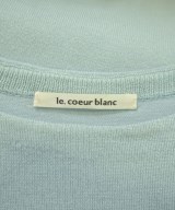 le coeur blanc（ル　クール　ブラン）ニット・セーター 青 サイズ:38(M位) レディース/2200646429045