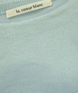 le coeur blanc（ル　クール　ブラン）ニット・セーター 青 サイズ:38(M位) レディース/2200646429045