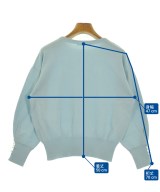 le coeur blanc（ル　クール　ブラン）ニット・セーター 青 サイズ:38(M位) レディース/2200646429045