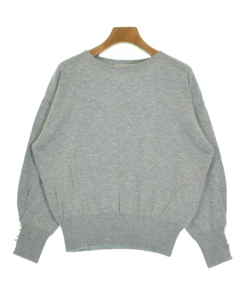 le coeur blanc(ル　クール　ブラン)ニット・セーター グレー サイズ:38(M位)/2200646429052