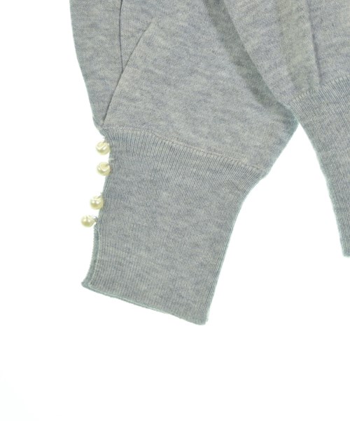 le coeur blanc（ル　クール　ブラン）ニット・セーター グレー サイズ:38(M位) レディース/2200646429052