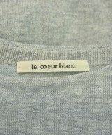 le coeur blanc（ル　クール　ブラン）ニット・セーター グレー サイズ:38(M位) レディース/2200646429052