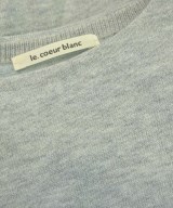 le coeur blanc（ル　クール　ブラン）ニット・セーター グレー サイズ:38(M位) レディース/2200646429052