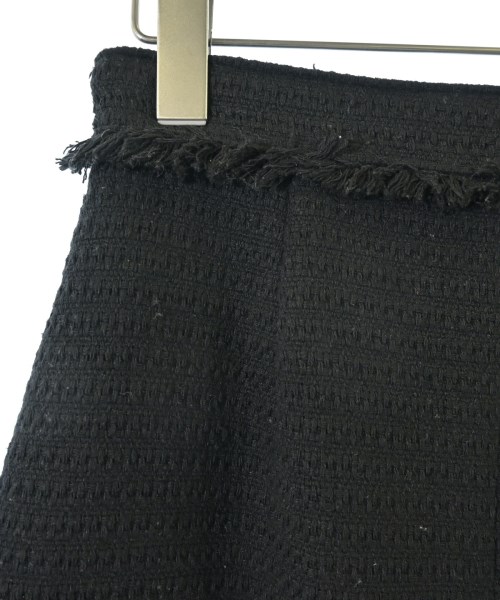 le coeur blanc（ル　クール　ブラン）ロング・マキシ丈スカート 黒 サイズ:36(S位) レディース/2200647728017