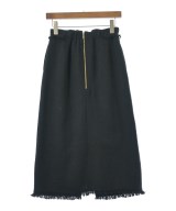 le coeur blanc（ル　クール　ブラン）ロング・マキシ丈スカート 黒 サイズ:36(S位) レディース/2200647728017