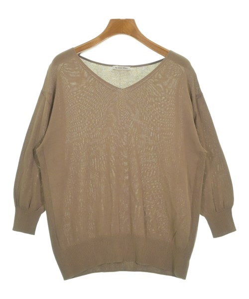 le coeur blanc(ル　クール　ブラン)ニット・セーター 茶 サイズ:38(M位)/2200648194132