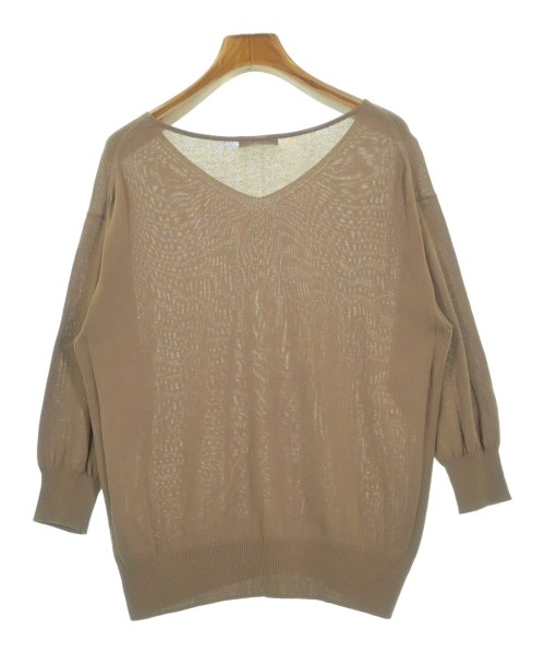 le coeur blanc（ル　クール　ブラン）ニット・セーター 茶 サイズ:38(M位) レディース/2200648194132