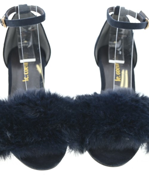 le coeur blanc（ル　クール　ブラン）サンダル 黒 サイズ:EU36(22.5cm位) レディース/2200645521115