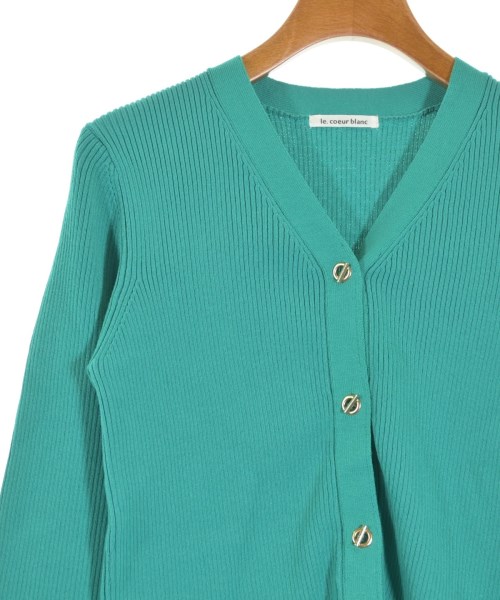 le coeur blanc（ル　クール　ブラン）カーディガン 緑 サイズ:38(M位) レディース/2200648731030