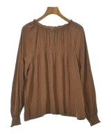 le coeur blanc（ル　クール　ブラン）ブラウス 茶 サイズ:38(M位) レディース/2200647720042