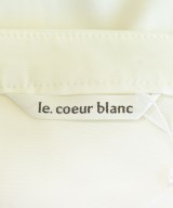 le coeur blanc（ル　クール　ブラン）ブラウス 白 サイズ:38(M位) レディース/2200646501123