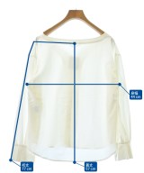le coeur blanc（ル　クール　ブラン）ブラウス 白 サイズ:38(M位) レディース/2200646501123