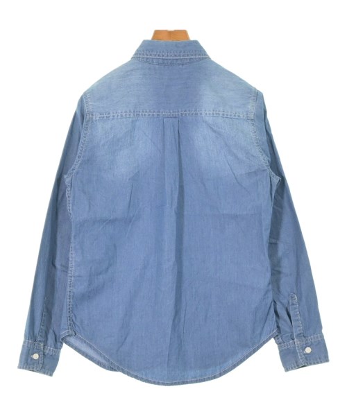 le coeur blanc（ル　クール　ブラン）カジュアルシャツ 青 サイズ:38(M位) レディース/2200648276180