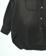 le coeur blanc（ル　クール　ブラン）カジュアルシャツ 黒 サイズ:38(M位) レディース/2200638714340