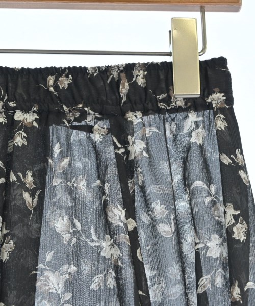 le coeur blanc（ル　クール　ブラン）ロング・マキシ丈スカート 黒 サイズ:38(M位) レディース/2200648597100