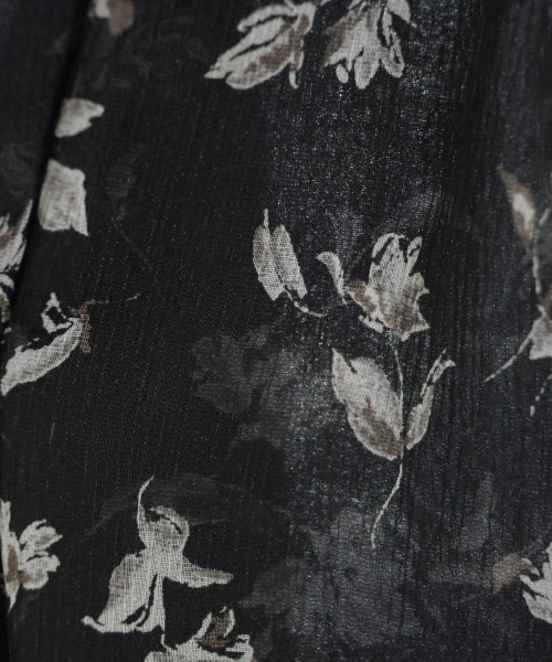 le coeur blanc（ル　クール　ブラン）ロング・マキシ丈スカート 黒 サイズ:38(M位) レディース/2200648597100