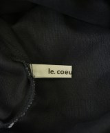 le coeur blanc（ル　クール　ブラン）ブラウス 黒 サイズ:38(M位) レディース/2200702581052