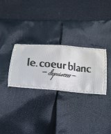 le coeur blanc（ル　クール　ブラン）テーラードジャケット 黒 サイズ:38(M位) レディース/2200703117151