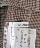 le coeur blanc（ル　クール　ブラン）その他 茶 サイズ:36(S位) レディース/2200705304016