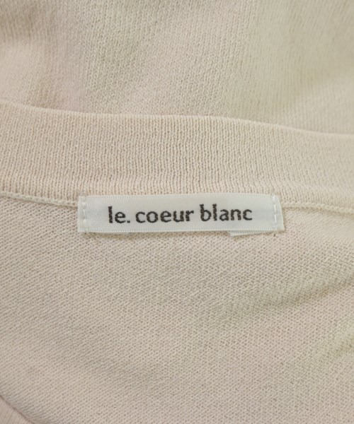 le coeur blanc（ル　クール　ブラン）ニット・セーター ピンク サイズ:38(M位) レディース/2200710175021