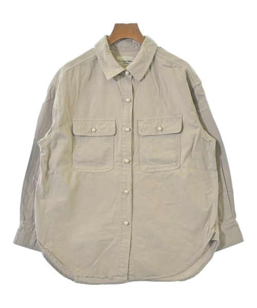 le coeur blanc(ル　クール　ブラン)カジュアルシャツ ベージュ サイズ:38(M位)/2200662119043
