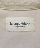 le coeur blanc（ル　クール　ブラン）カジュアルシャツ ベージュ サイズ:38(M位) レディース/2200662119043