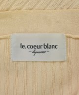 le coeur blanc（ル　クール　ブラン）カーディガン ベージュ サイズ:38(M位) レディース/2200663607044